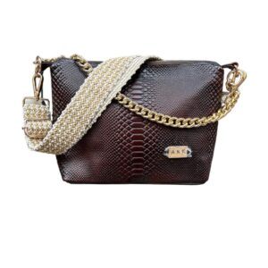 Bolso Dublin con cinta tejida