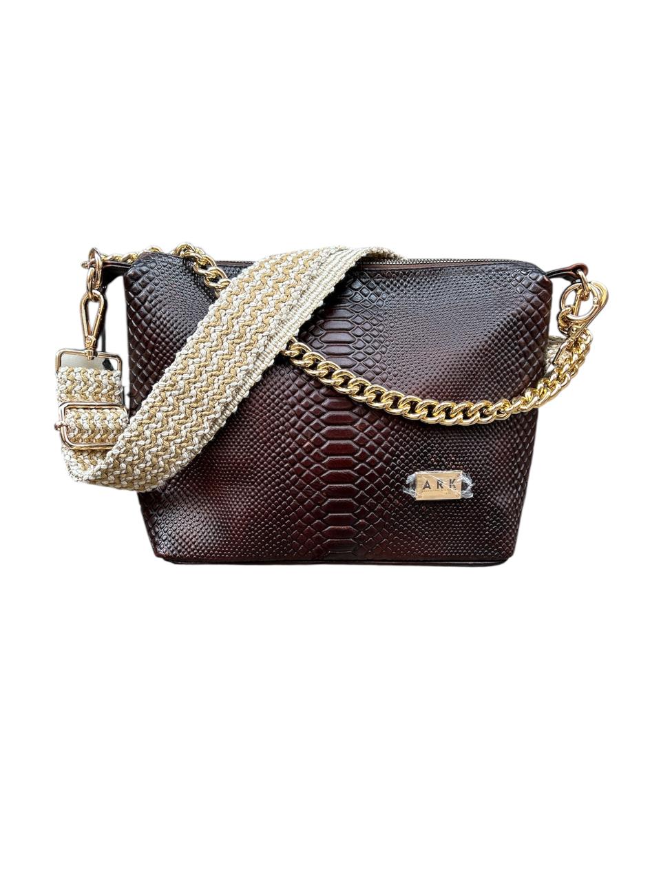 Bolso Dublin con cinta tejida