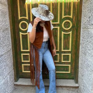 Chaleco dama 046 con Barbas