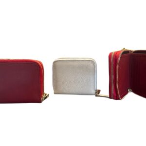 Cartera dama doble cierre